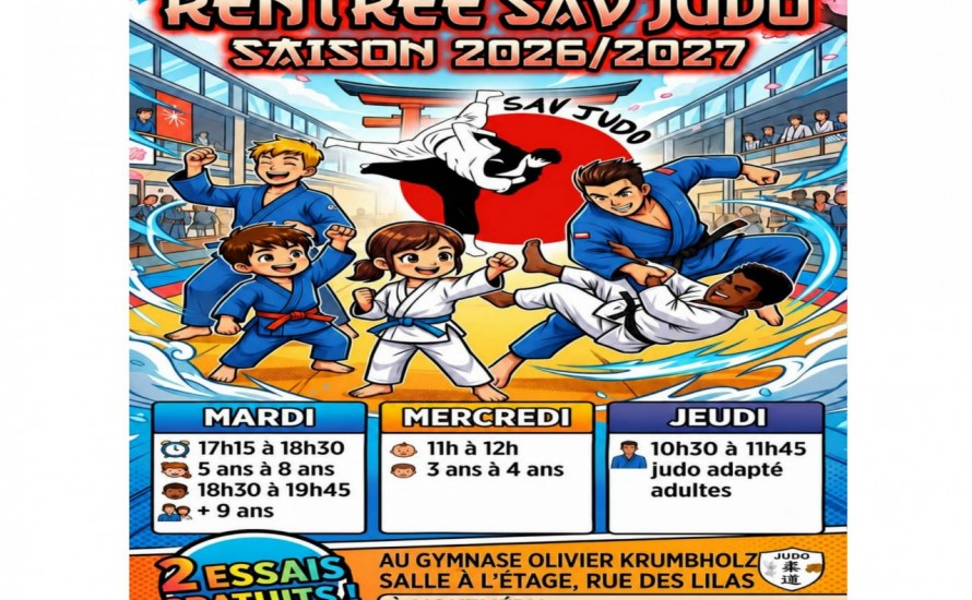 RENTREE JUDO MONTMEDY